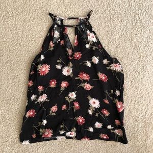 Floral tank top